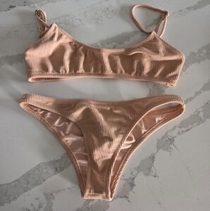 Static Swimwear Ribbed Bikini Set